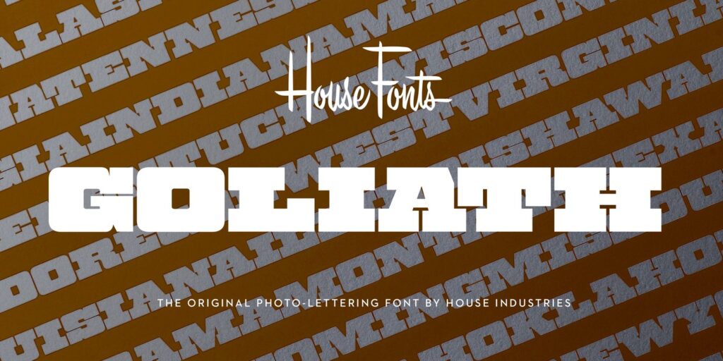 Plinc Goliath Font Free Download