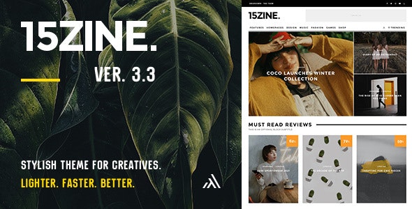 15Zine | Magazine Newspaper Blog News WordPress Theme Free Download