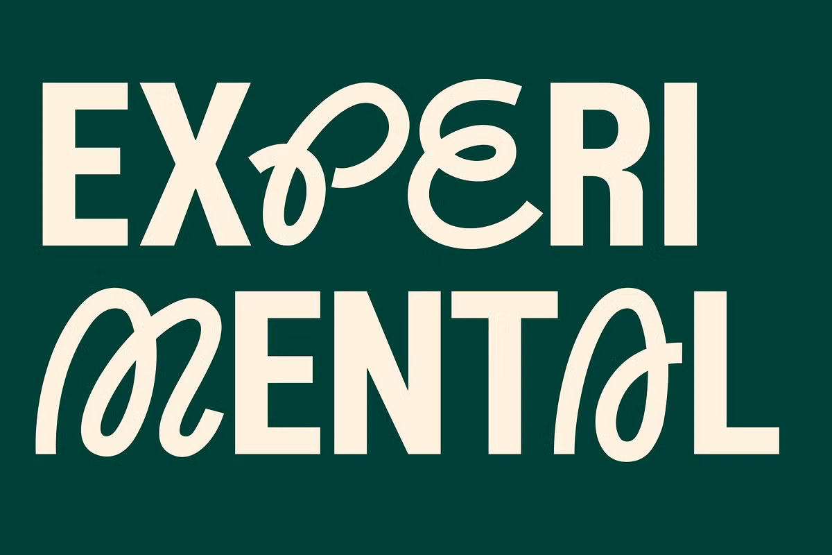 Example of ED Nimpkish typeface in design