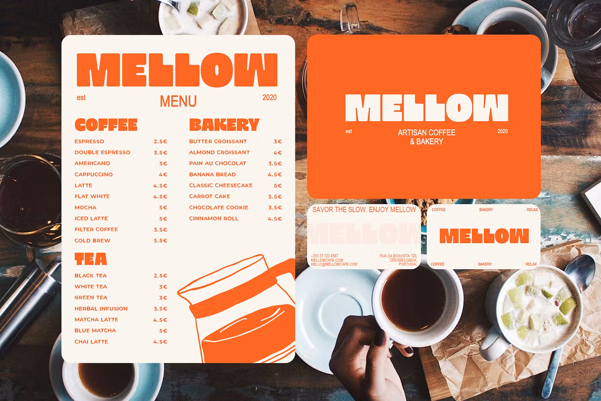 Example of social media graphics using Extra Chunk Please font