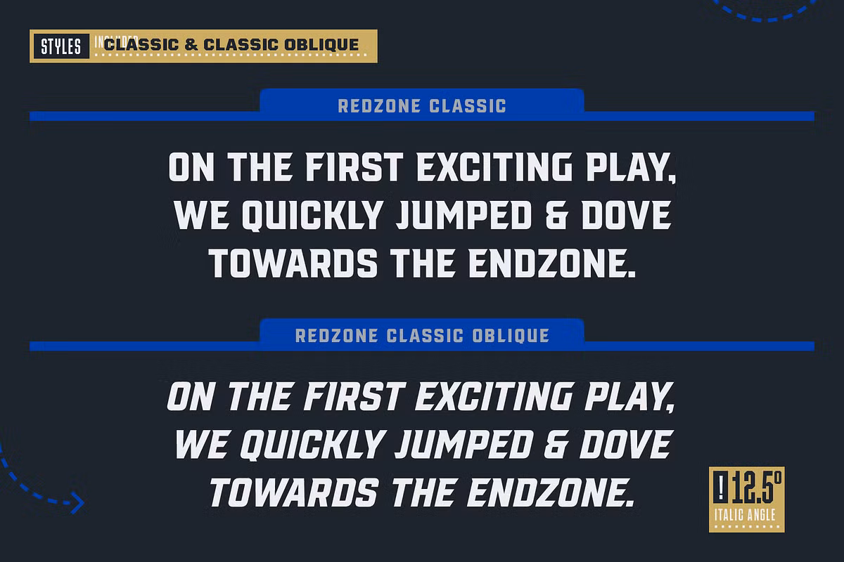 Expanded character set of VT Redzone Classic