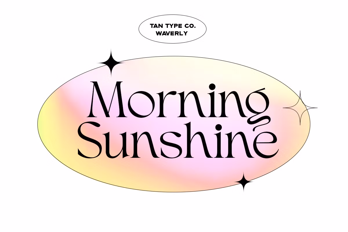 Examples of branding materials using TAN - WAVERLY