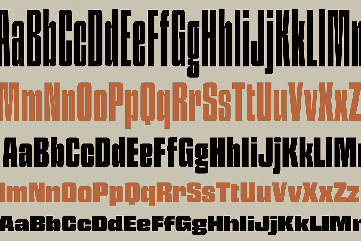 Usage examples of GW Grack typeface