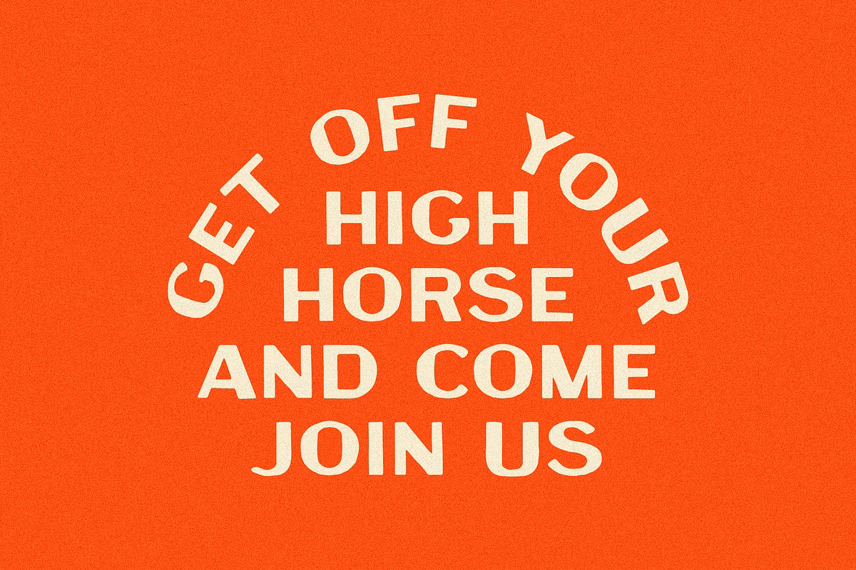 An example of Basal I font on a promotional poster.