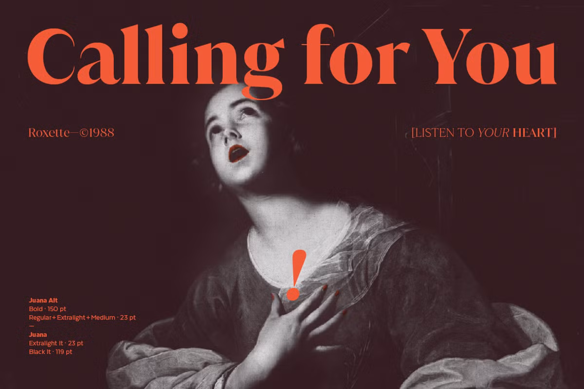 Juana typeface legal license agreement