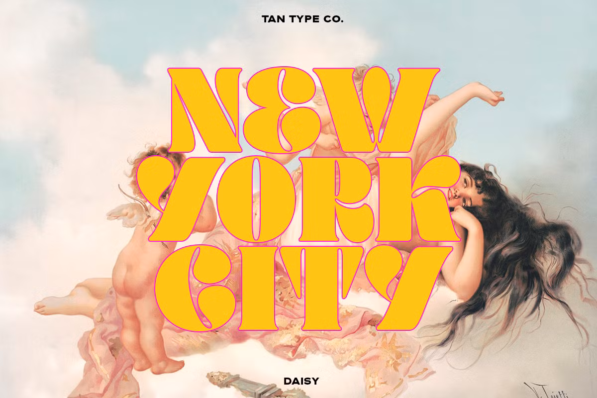 Display of TAN-DAISY character sets