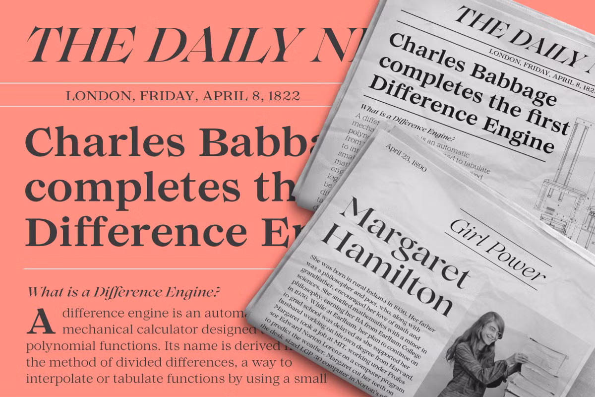 Visual representation of Lovelace character sets