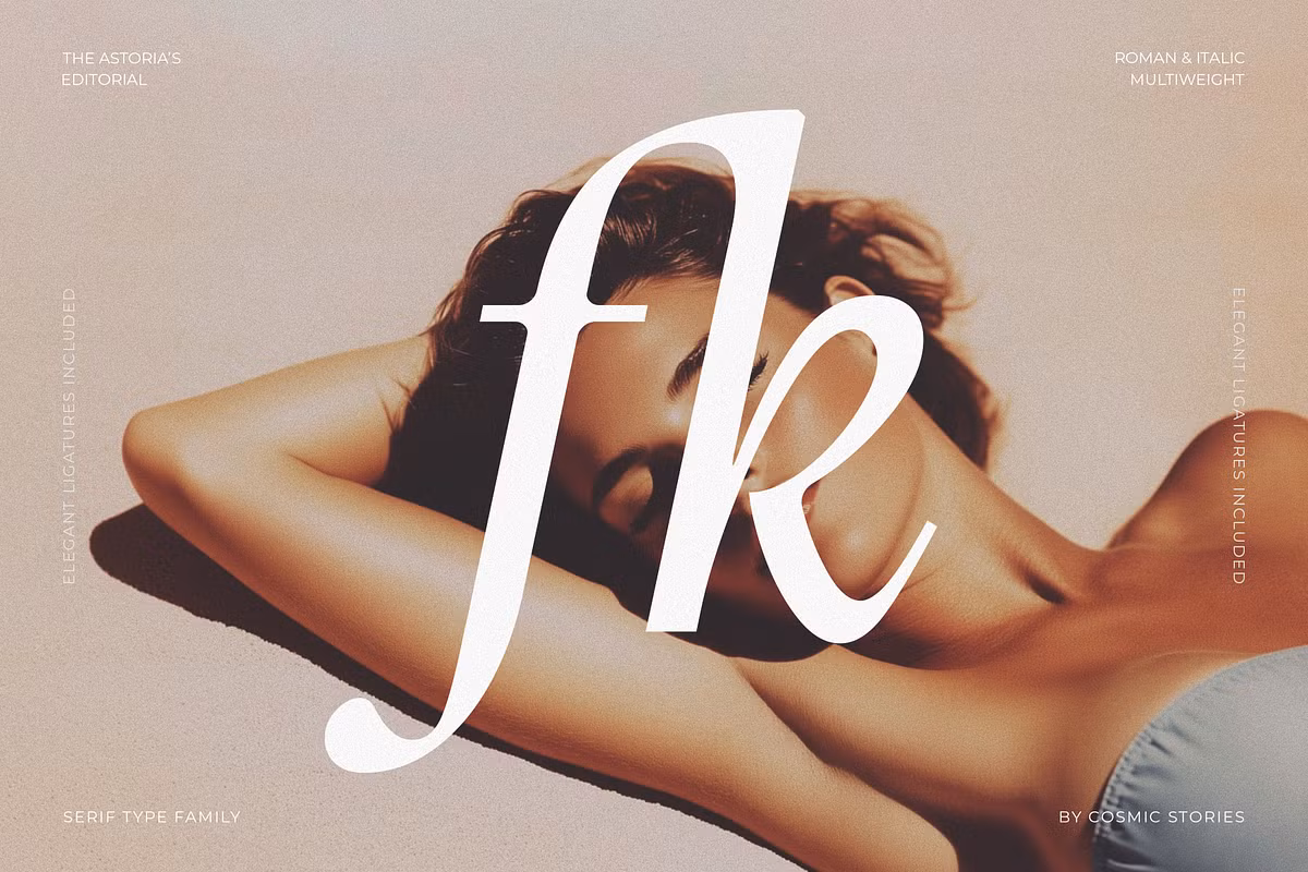 A visual representation of The Astoria's Editorial Serif typeface