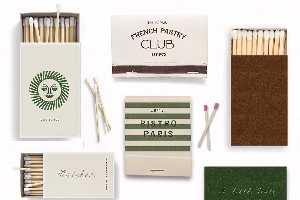 Typography featuring the Handmade Vintage fonts