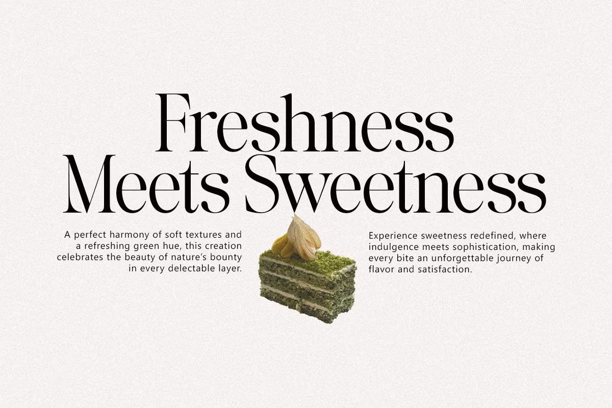 Glisstory italic example showcasing elegance