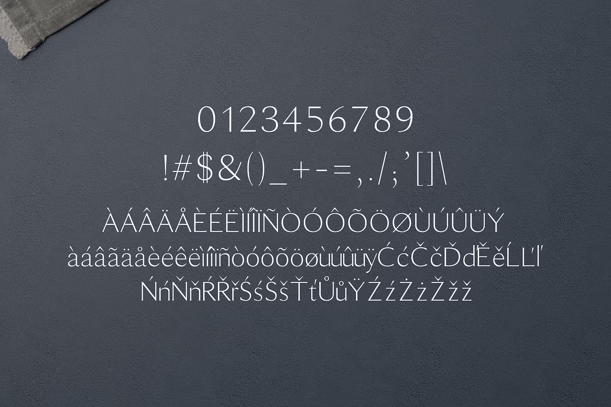 Social media posts designed with Maleah font