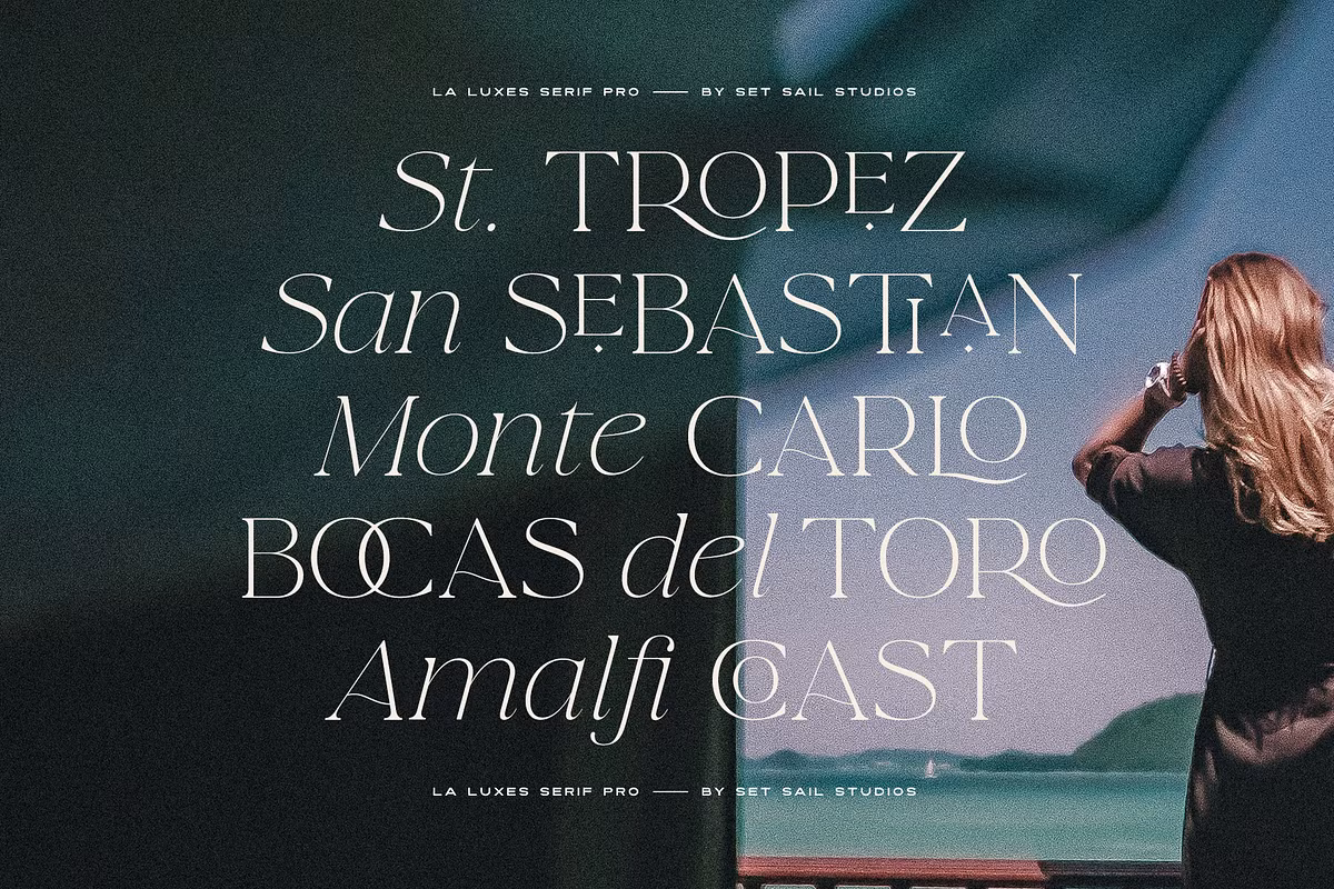 An example of ligatures and special characters in La Luxes Serif Pro