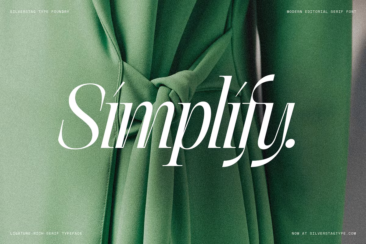 Visual representation of various design applications for Elfkin font