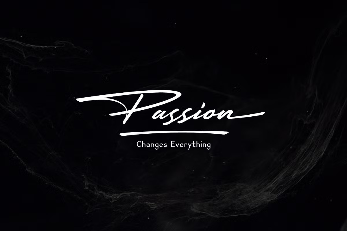 Active Handwritten Signature Font in invitations