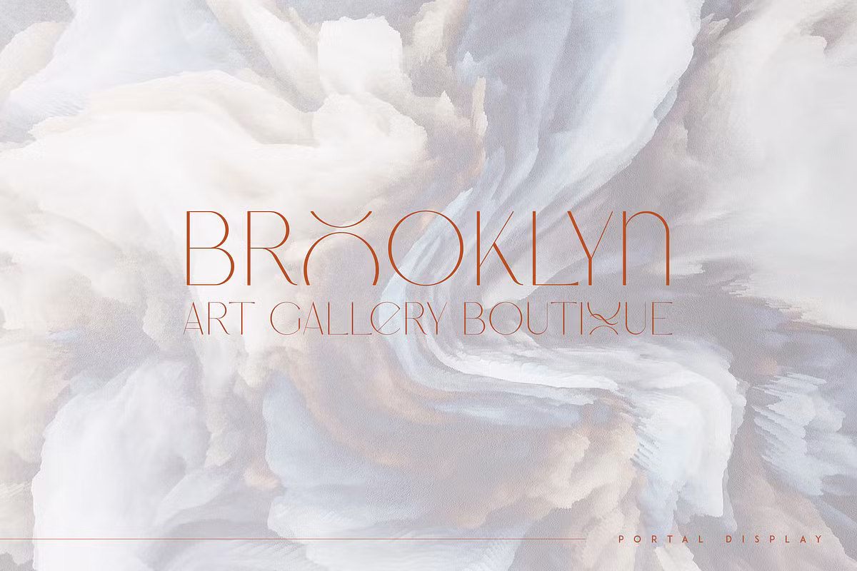 User-friendly features of the Portal typeface