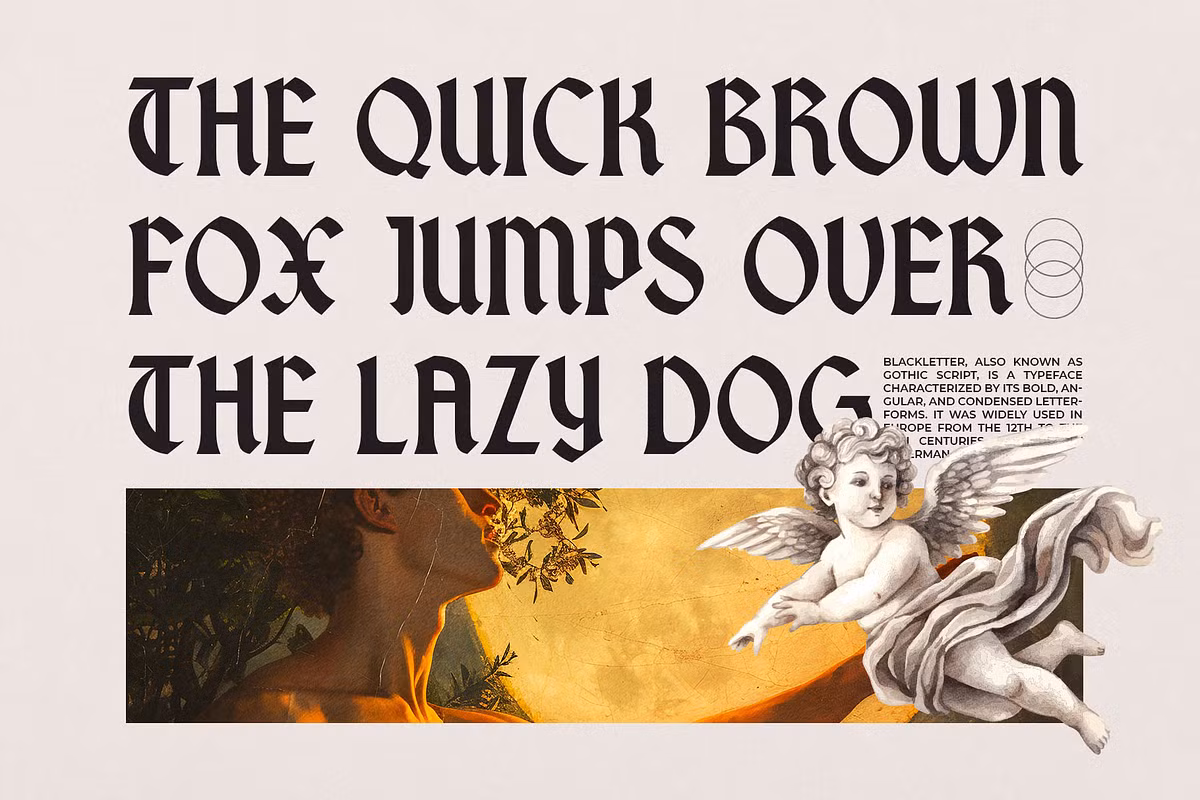 Dreamhour Typeface used in luxury packaging