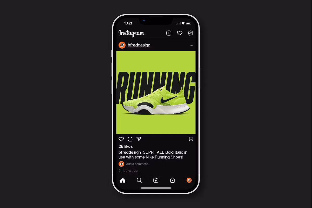 Character sets and features of SUPR TALL font