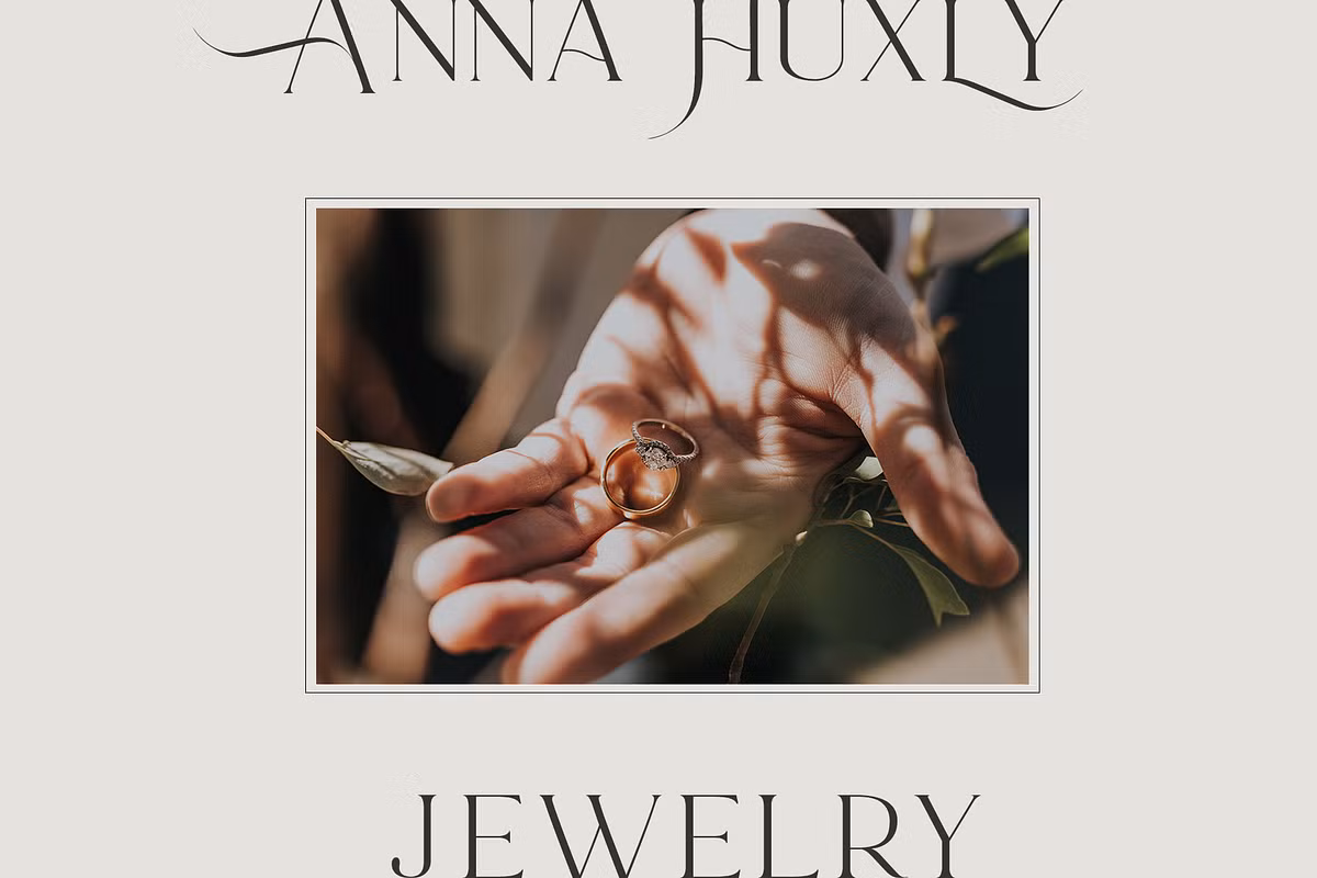 Elegant display of Le Major font in a design project