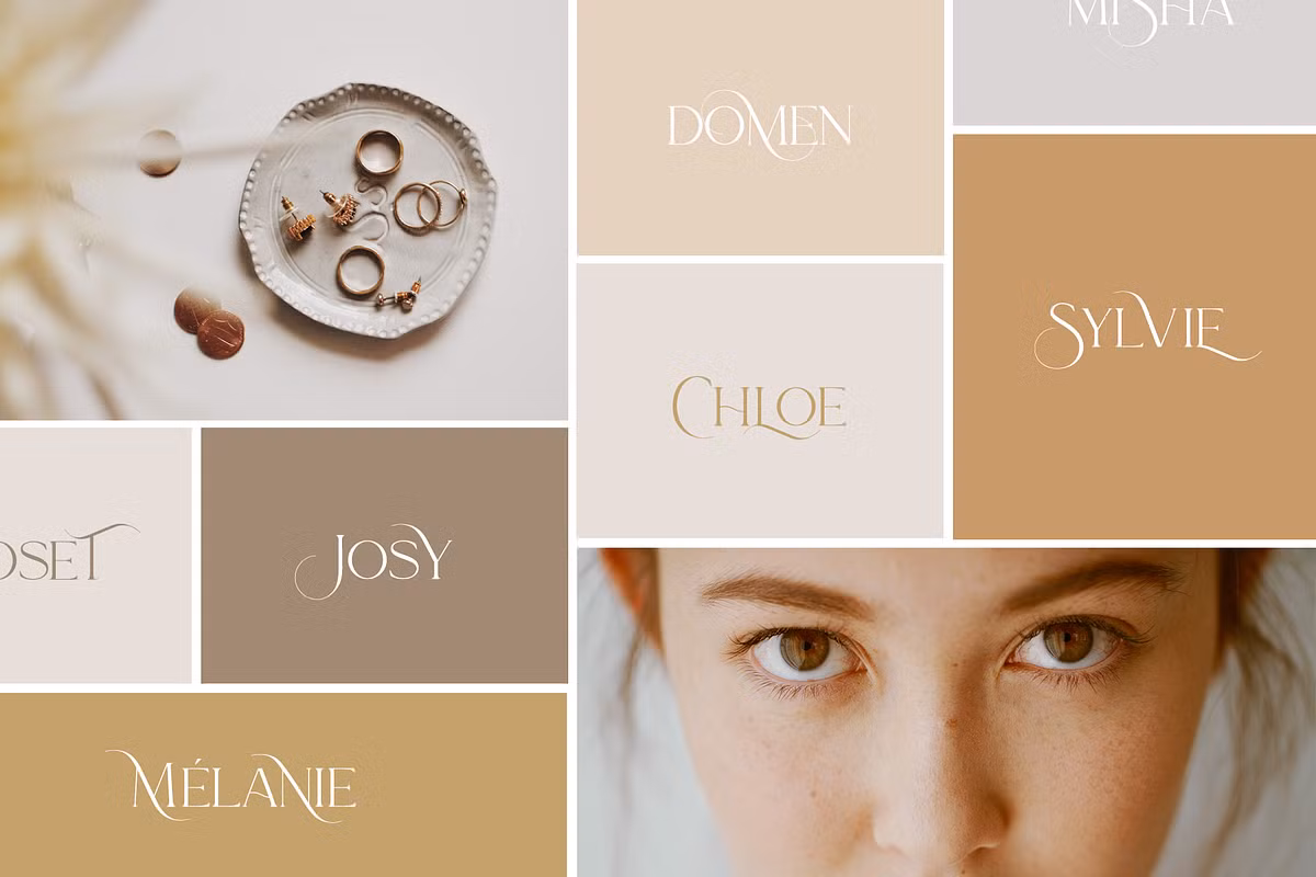 Demonstration of various characters and typography features in Le Major font