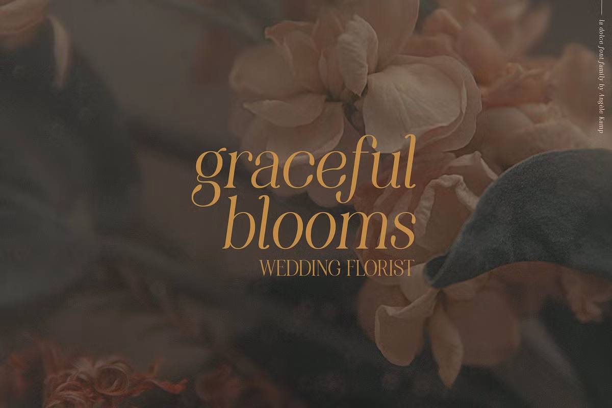 La Dolce used in various design projects