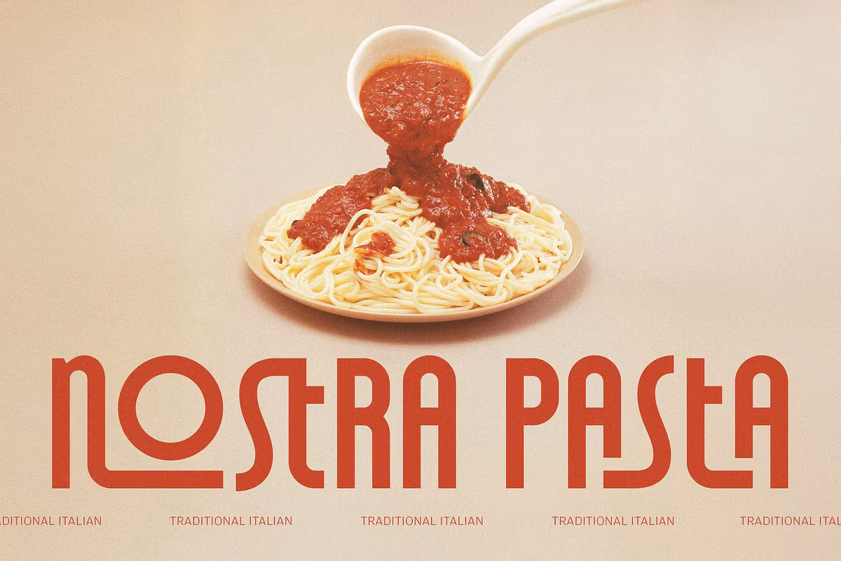 OpenType ligatures example