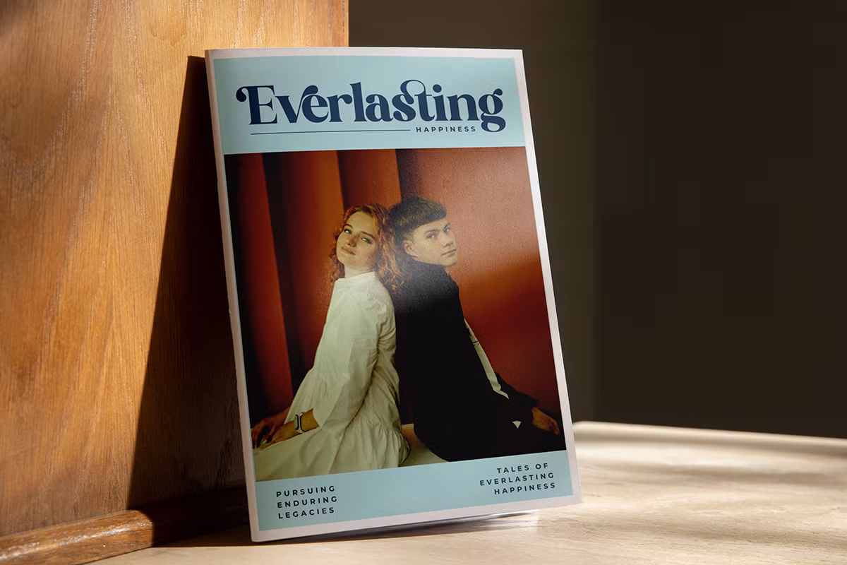 Creative ad design using Kind Avenue font