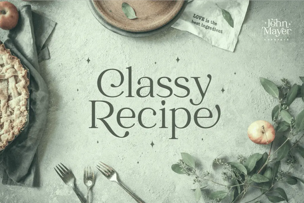 Catchy Mager specimen — Design style