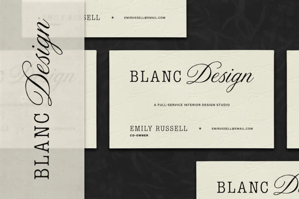Details specimen — Design style