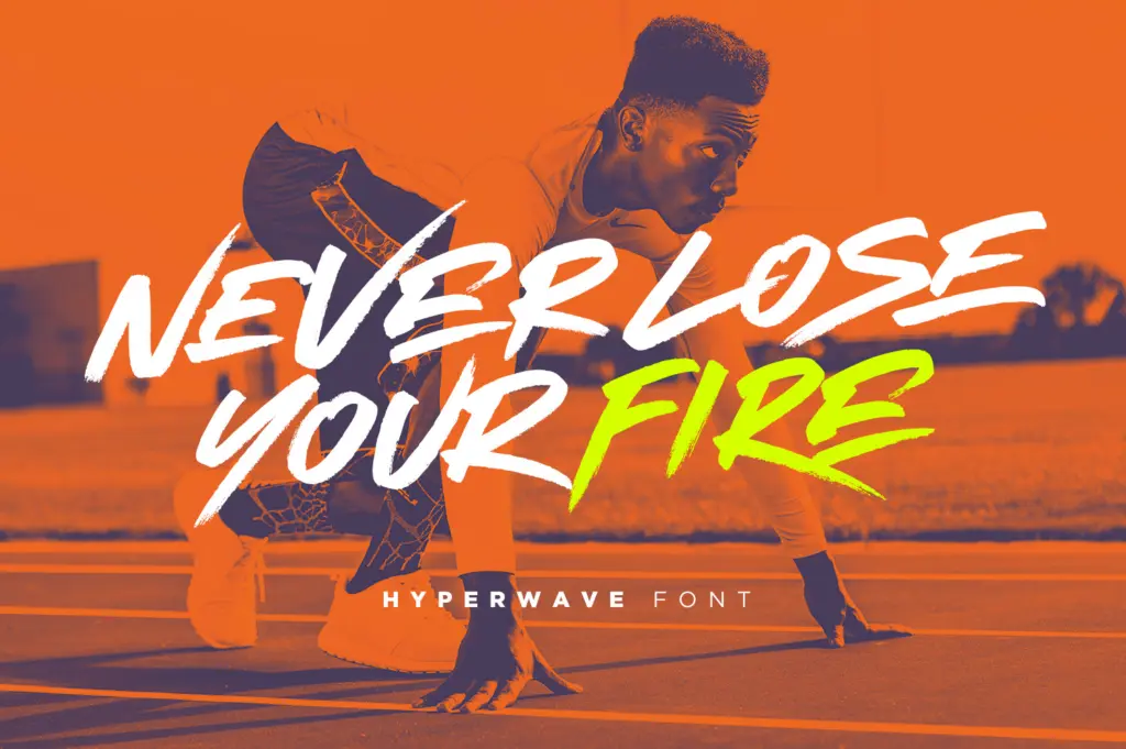 HYPERWAVE specimen — Design style