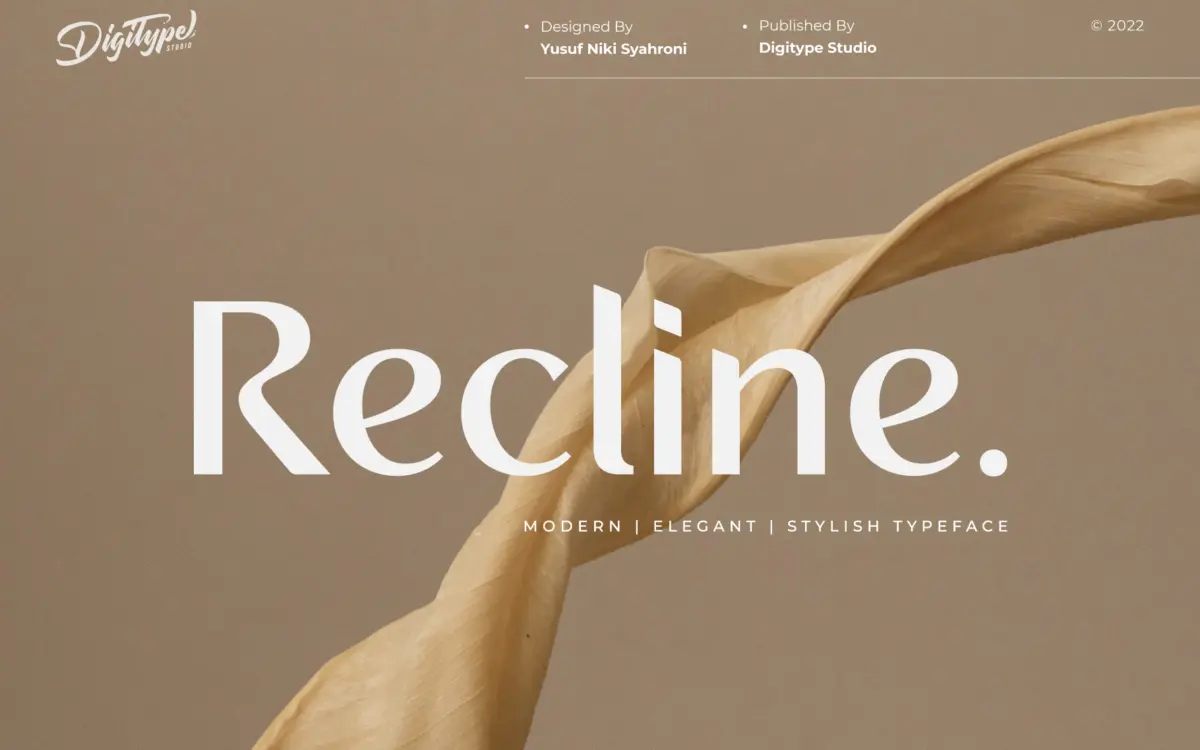 Recline: a ten-weight sans built for corporate and editorial systems