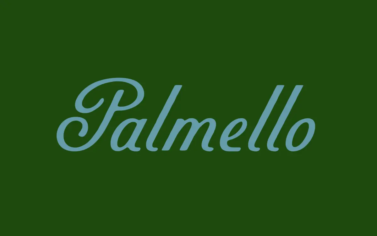 Palmello: a non-connecting script built for market signage and retro branding