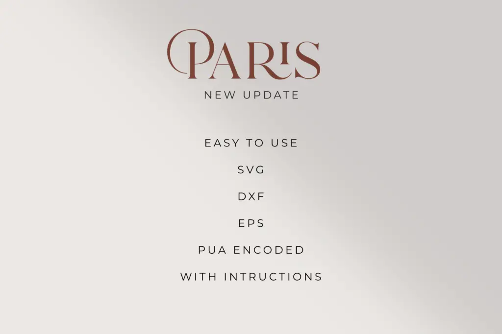 Hello Paris specimen — Use cases