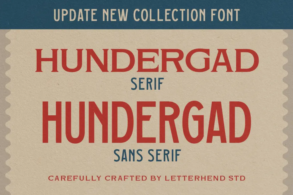 Hundergad specimen — Character set and features
