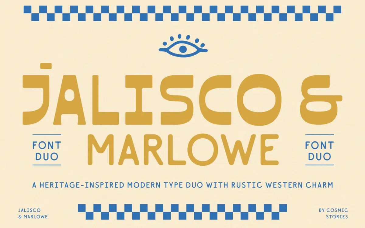 Jalisco & Marlowe: a western display duo for artisan branding