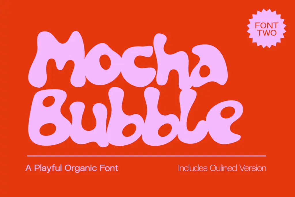 Mocha Bubble+Sans specimen — Use cases