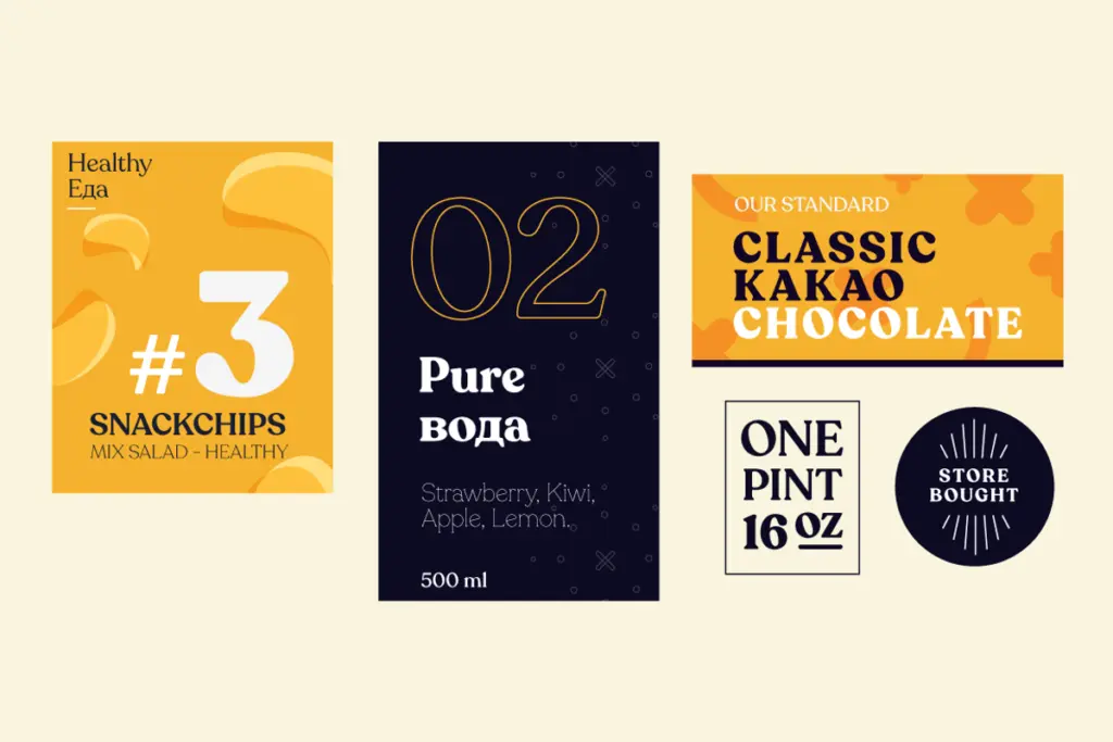 Recoleta specimen — Design style