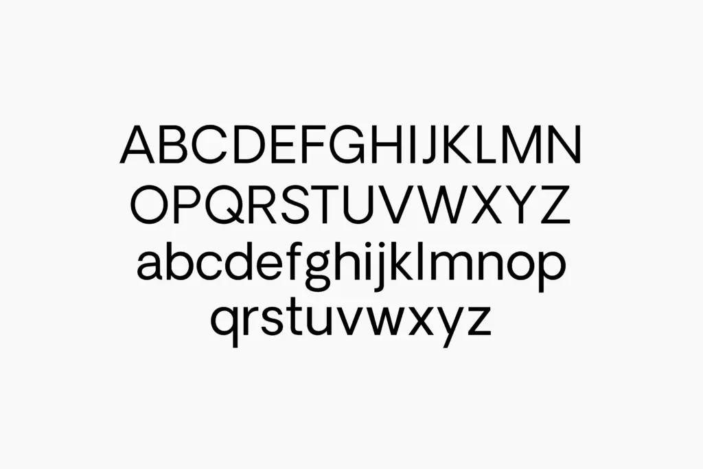 Oakes Grotesk specimen — Use cases