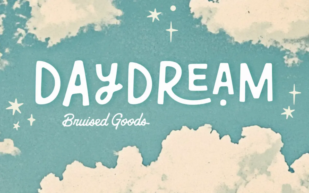 Daydream: a playful hand-lettered display face with four weights