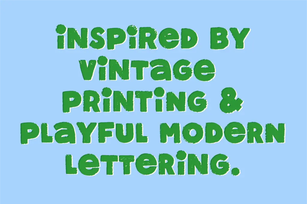 Super Curious specimen — Design style