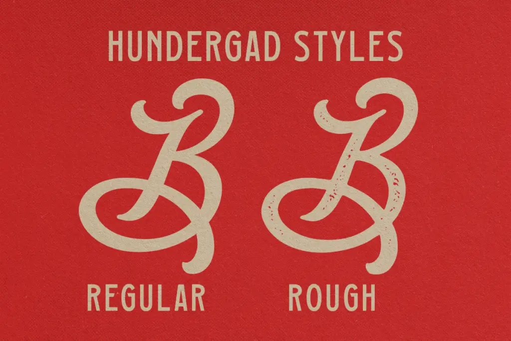 Hundergad specimen — Design style