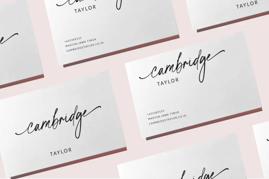 Ideas specimen — Character set and features