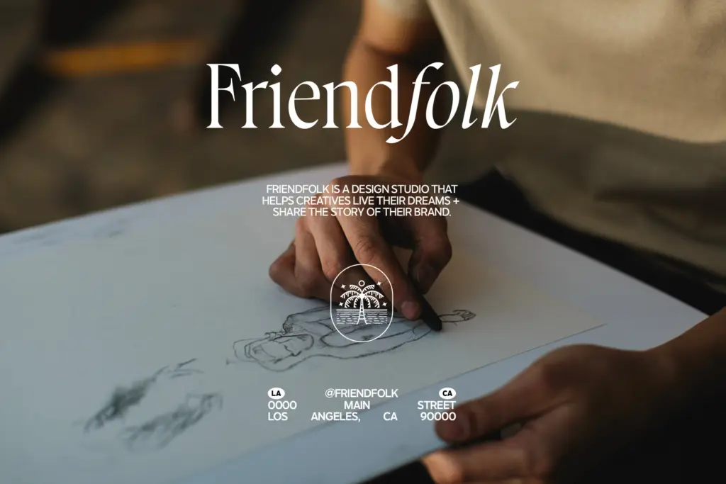 Promenade specimen — Design style