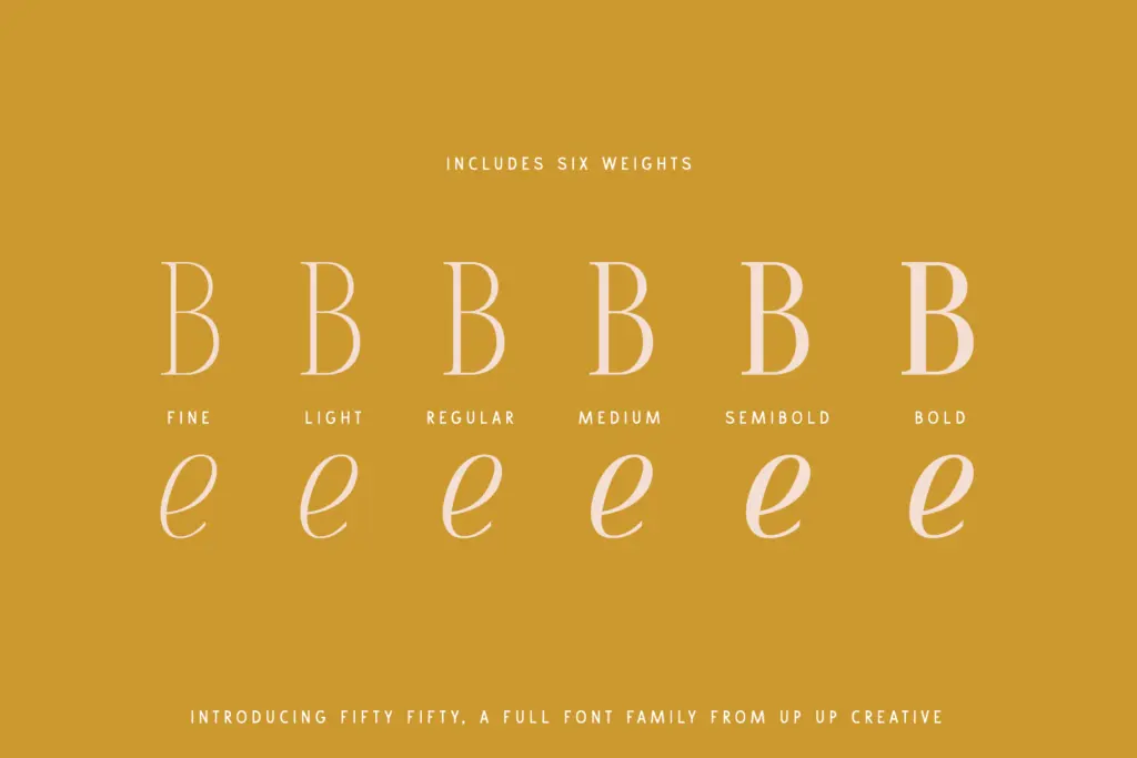 Fifty Fifty specimen — Use cases