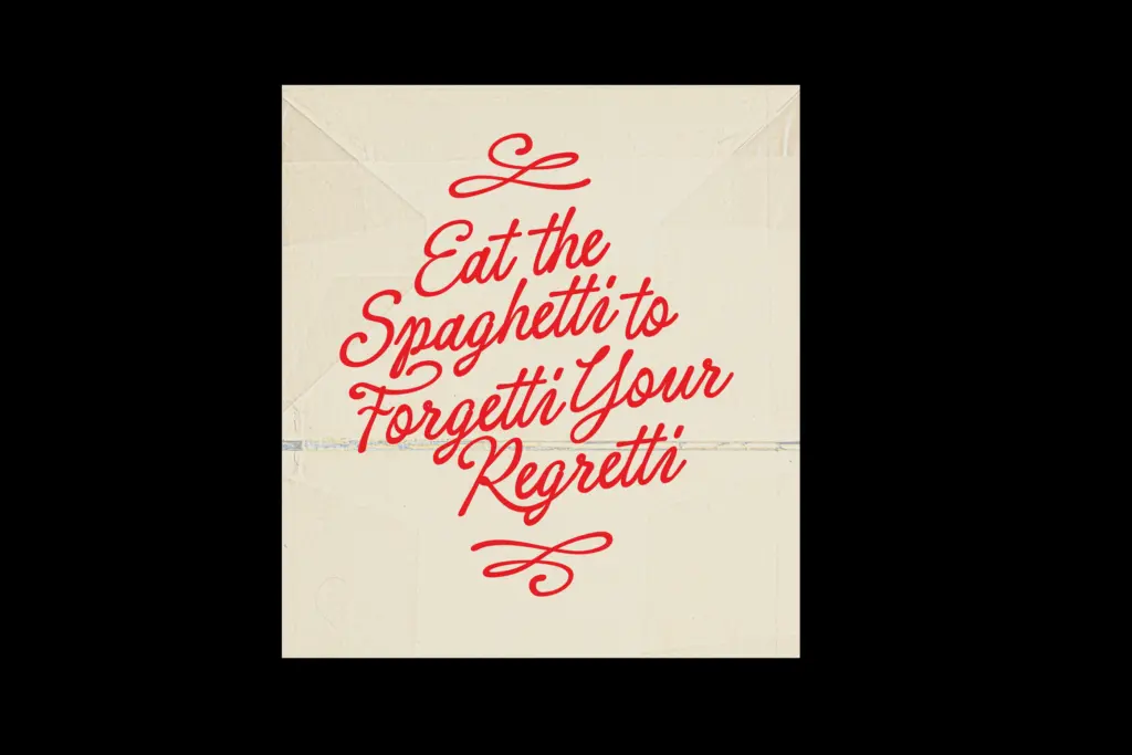Amaretti specimen — Design style