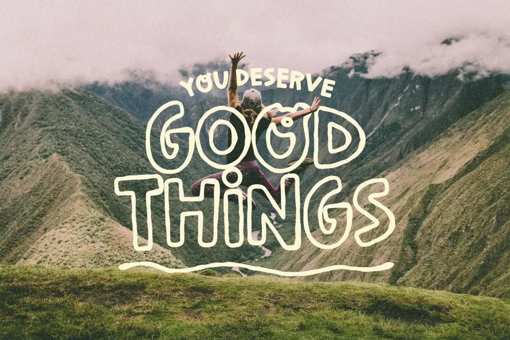Special Moment specimen — Character set and features