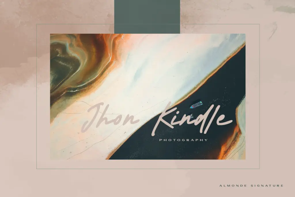 Almonde specimen — Character set and features