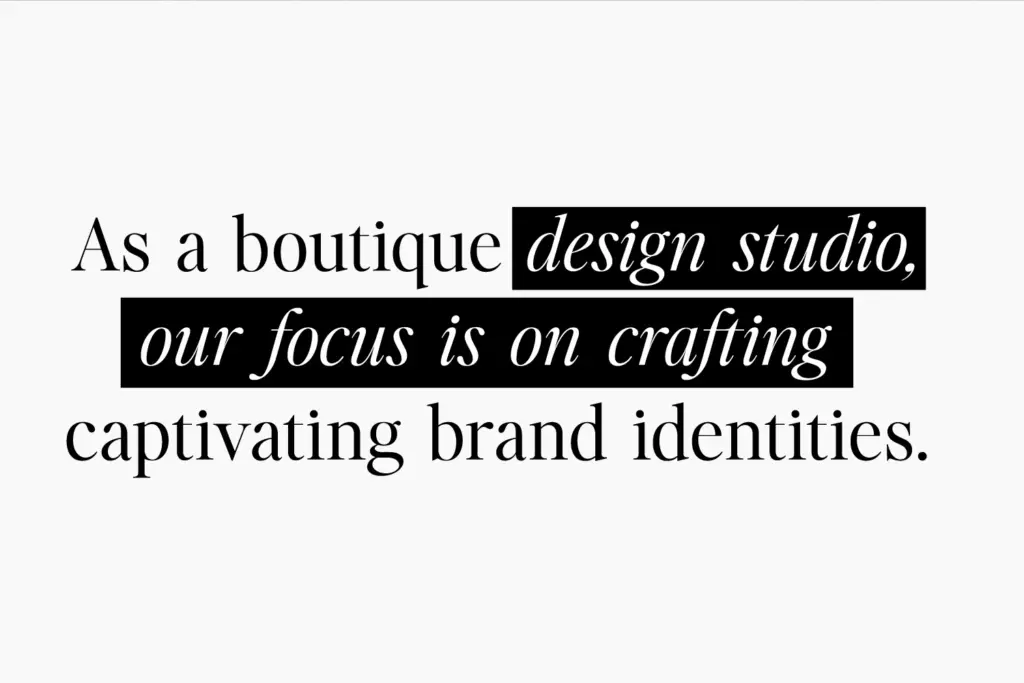 Hangoe specimen — Design style