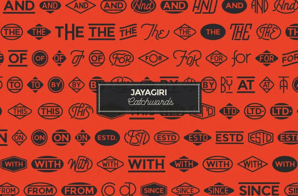 JA Jayagiri specimen — Character set and features