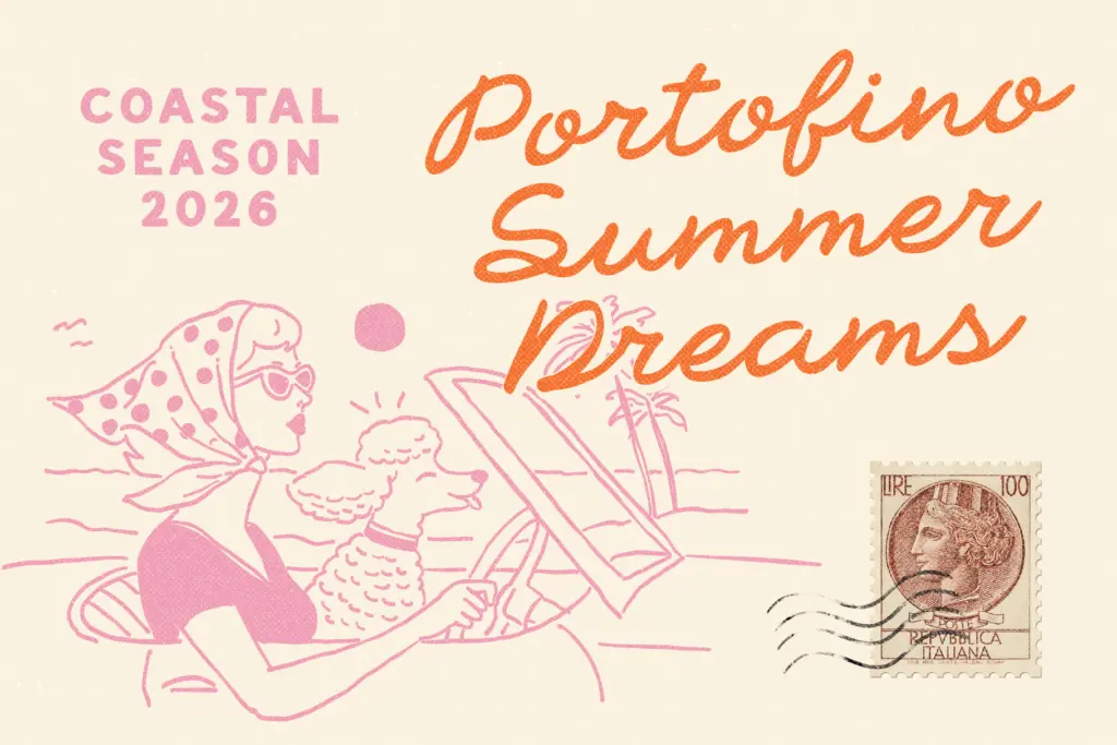 Portofino Gelateria specimen — Character set and features