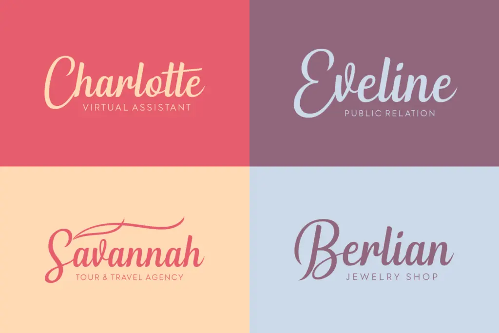 Roman Love Story specimen — Character set and features